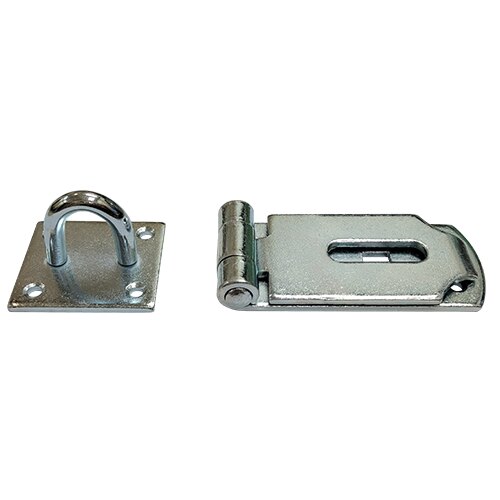その他 HASP-36 Hyper Tough 2.5 in. Staple Safety Hasp, Zinc Plated